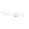 Z-Lite Zane Vanity, 2-Light, 40 In.W x 2.5 In.L x 5 In.H, Modern Gold/Frosted 1008-40W-MGLD-LED - alternate 8
